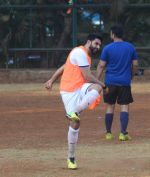 Abhishek Bachchan snapped at soccer practise on 10th Jan 2016